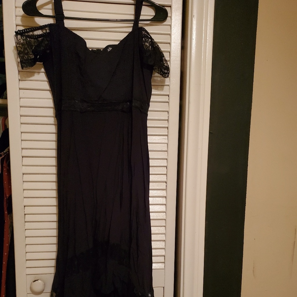 Black long dress